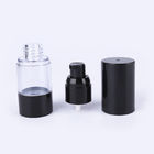 ABS PP 30ml 50ml Refillable Airtight Cosmetic Airless Pump Bottles