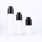Matte Round Skincare Airless Cosmetic Bottles Eco Friendly