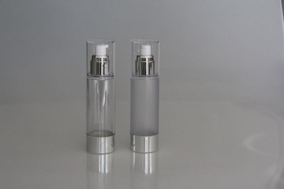 AS Round Serum Lotion Stand Straight Airless Cosmetic Packaging 80ml High Output