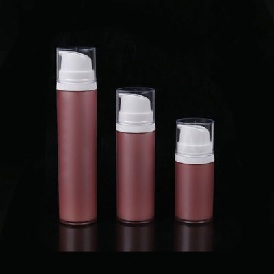 بطری پمپ بدون هوا سبز / قهوه ای 15/30/50 میلی لیتر